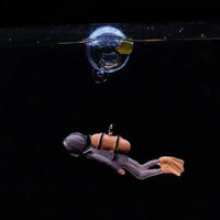 Aquarium Decoration Resin Floating Diver - Sweet Home Online Store