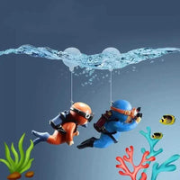 Aquarium Decoration Resin Floating Diver - Sweet Home Online Store