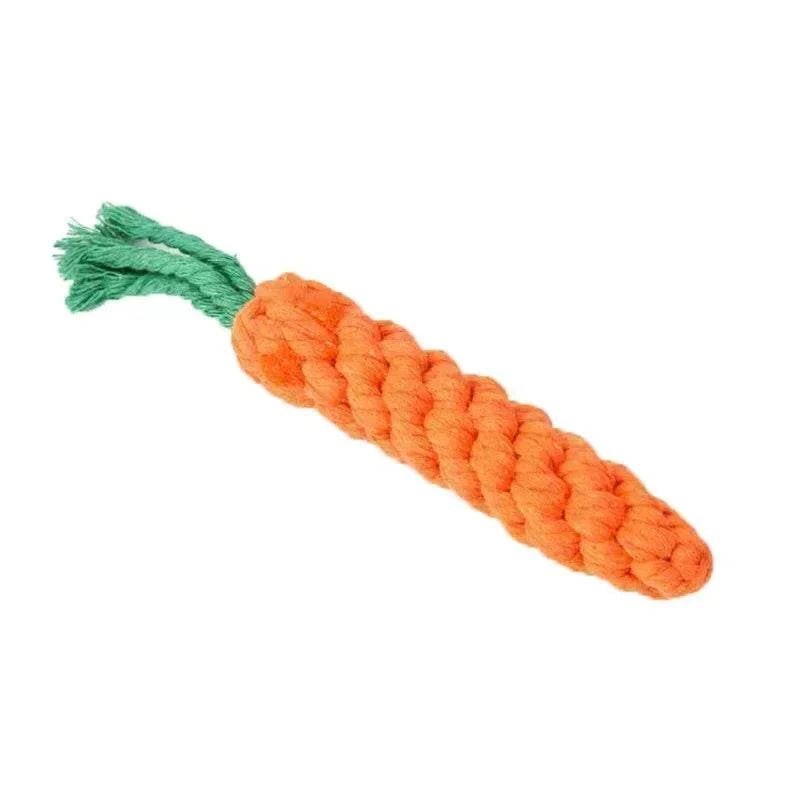 Carrot Dog Bite Rope toy - Sweet Home Online Store