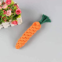 Carrot Dog Bite Rope toy - Sweet Home Online Store