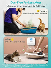 Cat Litter Box Fresh Odor Purifier - DownyPaws 4000mAh - Sweet Home Online Store