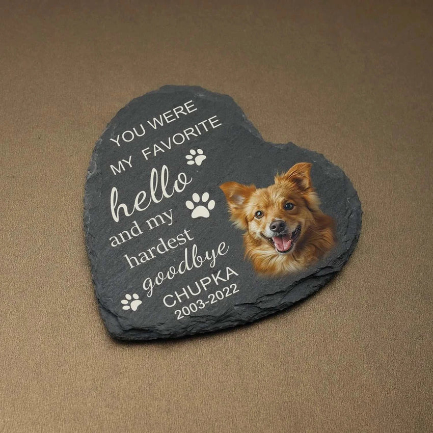 Personalized Pet Memorial Stones - Sweet Home Online Store