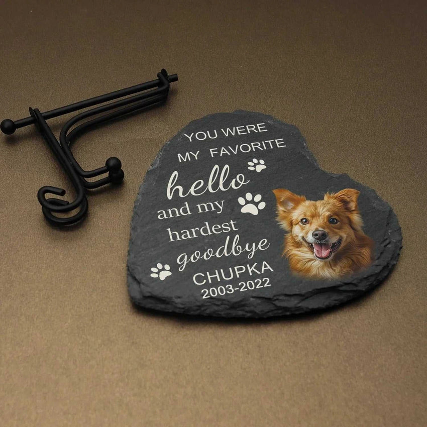 Personalized Pet Memorial Stones - Sweet Home Online Store