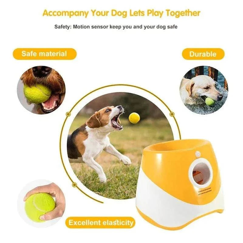 Pet Toy: Mini Tennis Throwing Pinball Machine for Dogs & Cats🎾🐶🎉 - Sweet Home Online Store