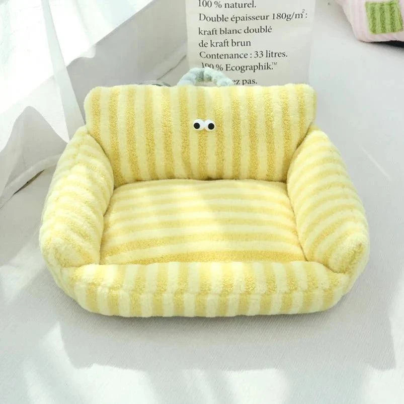 Puppy special sofa kennel winter warm pet Internet celebrity cat nest small dog dog sleeping mat cushion winter bed - Sweet Home Online Store