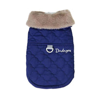 Winter Vest for Dogs - Warm Pet Coat with Big Fur Collar - Sweet Home Online Store