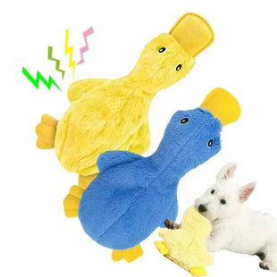 Plush Dog Toys for Aggressive Chewers - Yellow Duck Toy